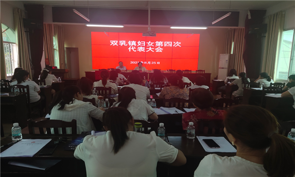 凝聚“她”能量 启航新征程——双乳镇妇女第四次代表大会顺利召开