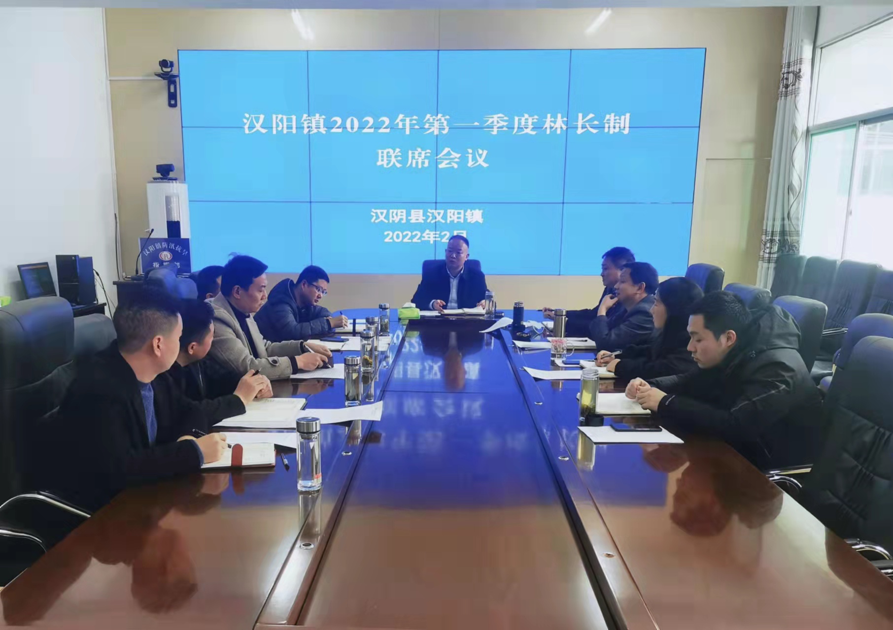 汉阳镇：召开2022年第一季度林长联席会