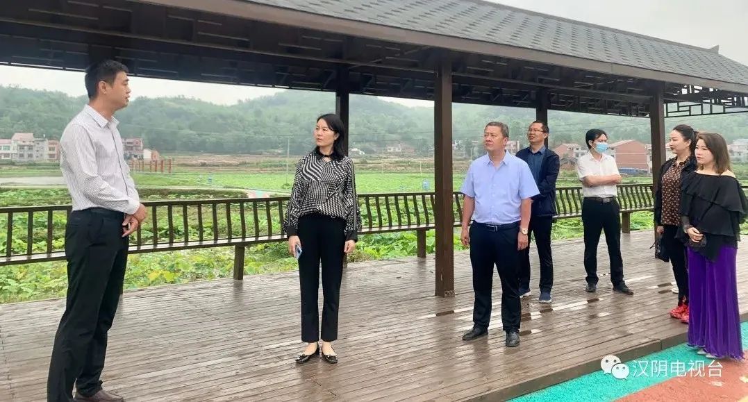 汉阴县工商联积极推动千亩荷塘景区创建暨联村帮扶，助力乡村振兴