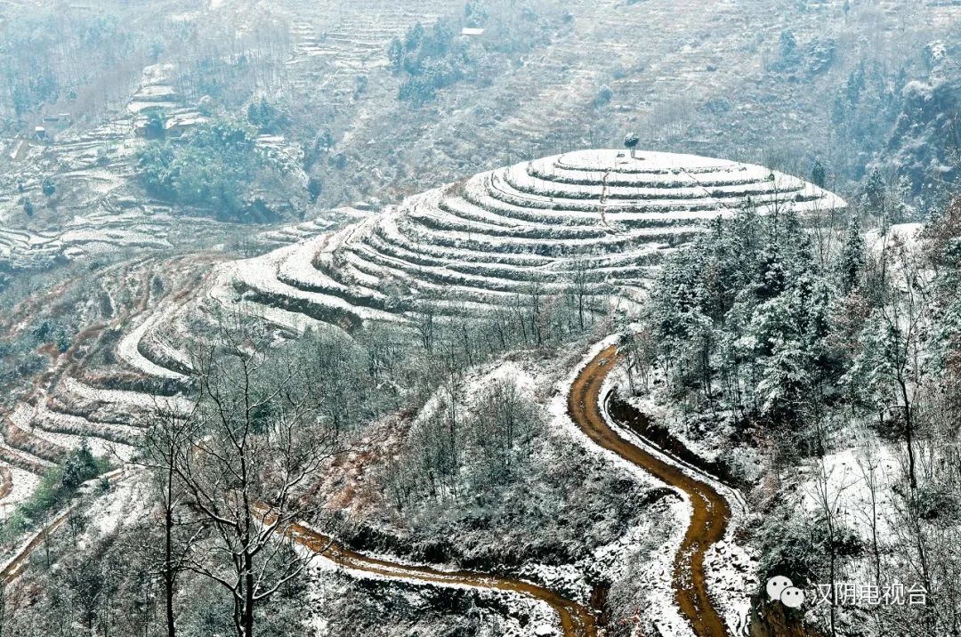 汉阴：全国高考地理甲卷中的凤堰古梯田之冬