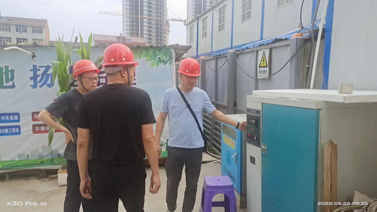 汉阴县住建局开展第二季度质量安全、扬尘治理和农民工工资联合大检查