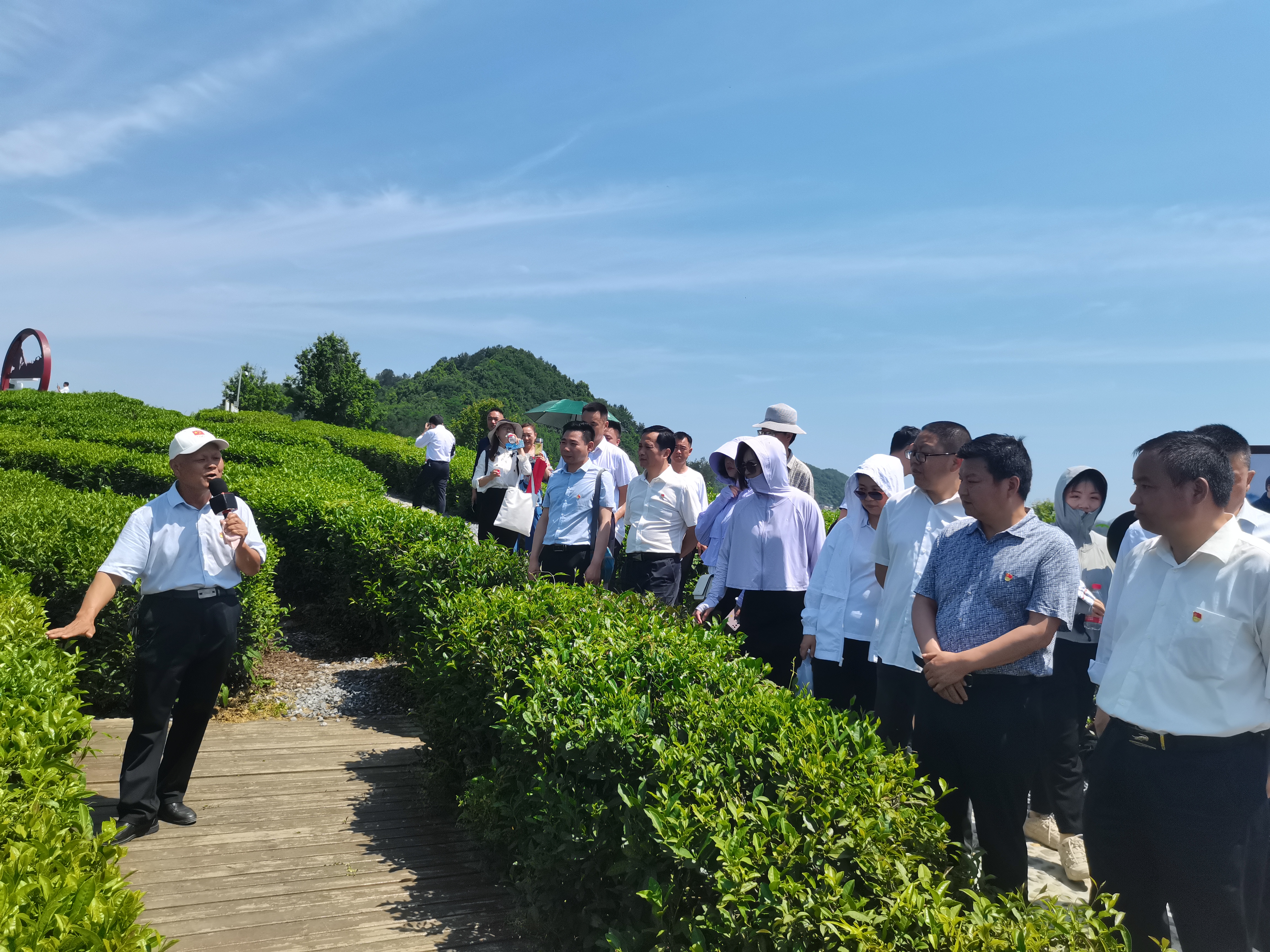 汉阴县信访局到平利县蒋家坪开展主题党日活动
