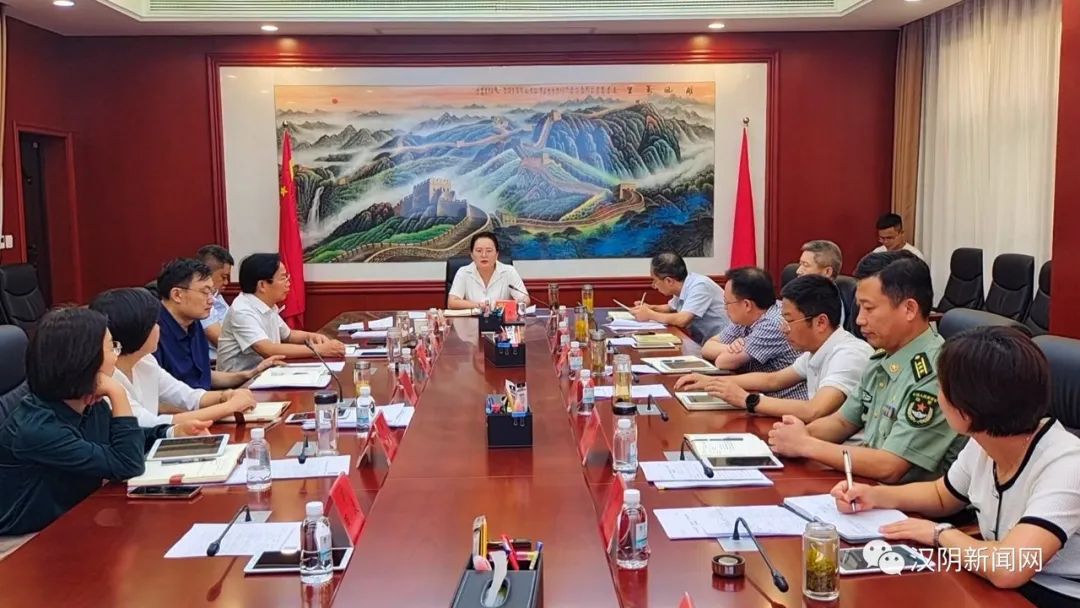 【汉阴要闻】县委书记刘飞霞主持召开2022年第14次县委常委会会议
