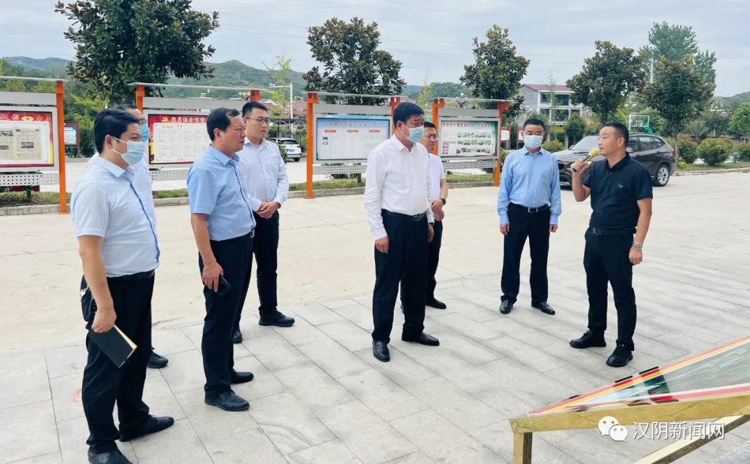 延川县考察组来汉阴考察学习防返贫动态监测帮扶和“321”党建促乡村振兴方面工作
