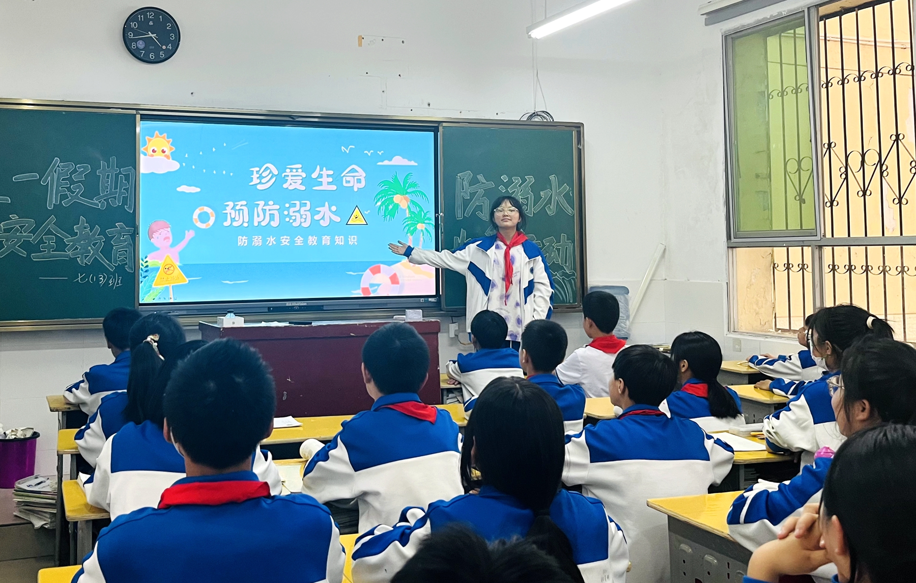 汉阴县初级中学：“五到位”织牢防溺水“安全网”