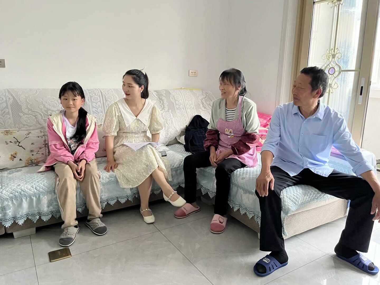 汉阴县平梁镇中心小学开展大家访活动