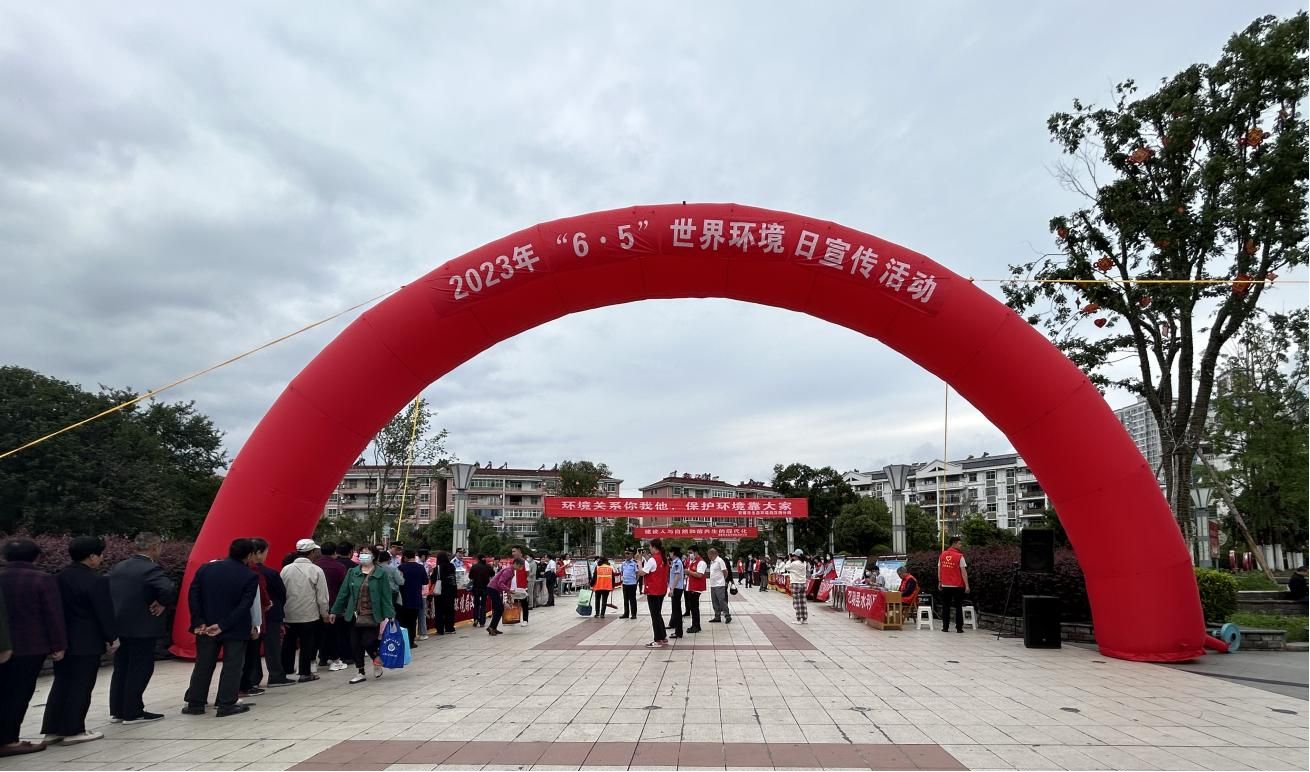 汉阴分局：“六五”世界环境日宣传在行动