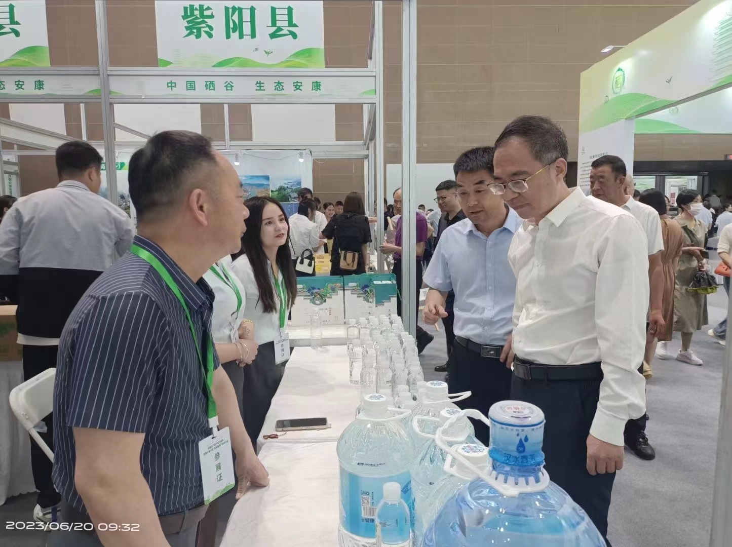 汉阴县组团参加全国农产品产销对接会（安康）暨第七届中国·安康富硒产品博览会