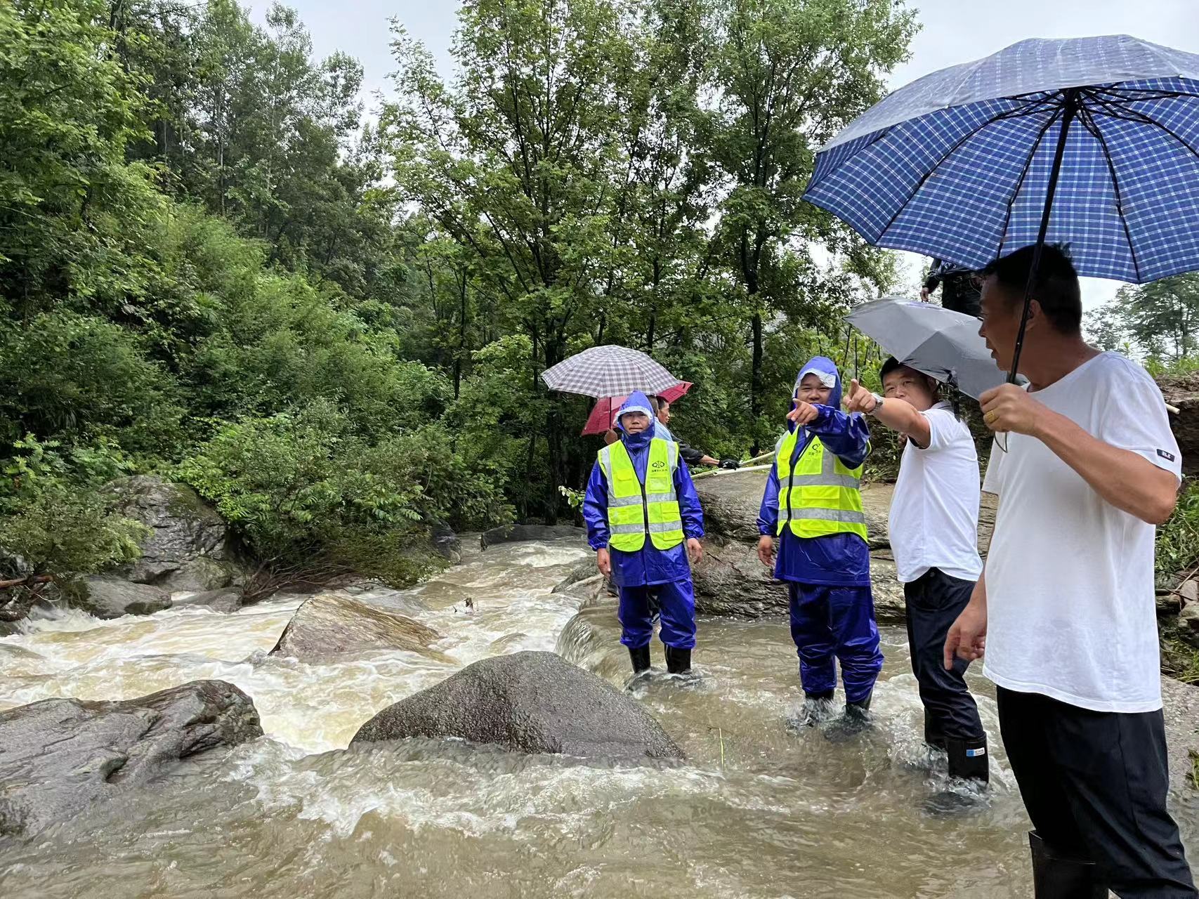 汉阴县城关镇：党建引领打好防汛防滑主动仗