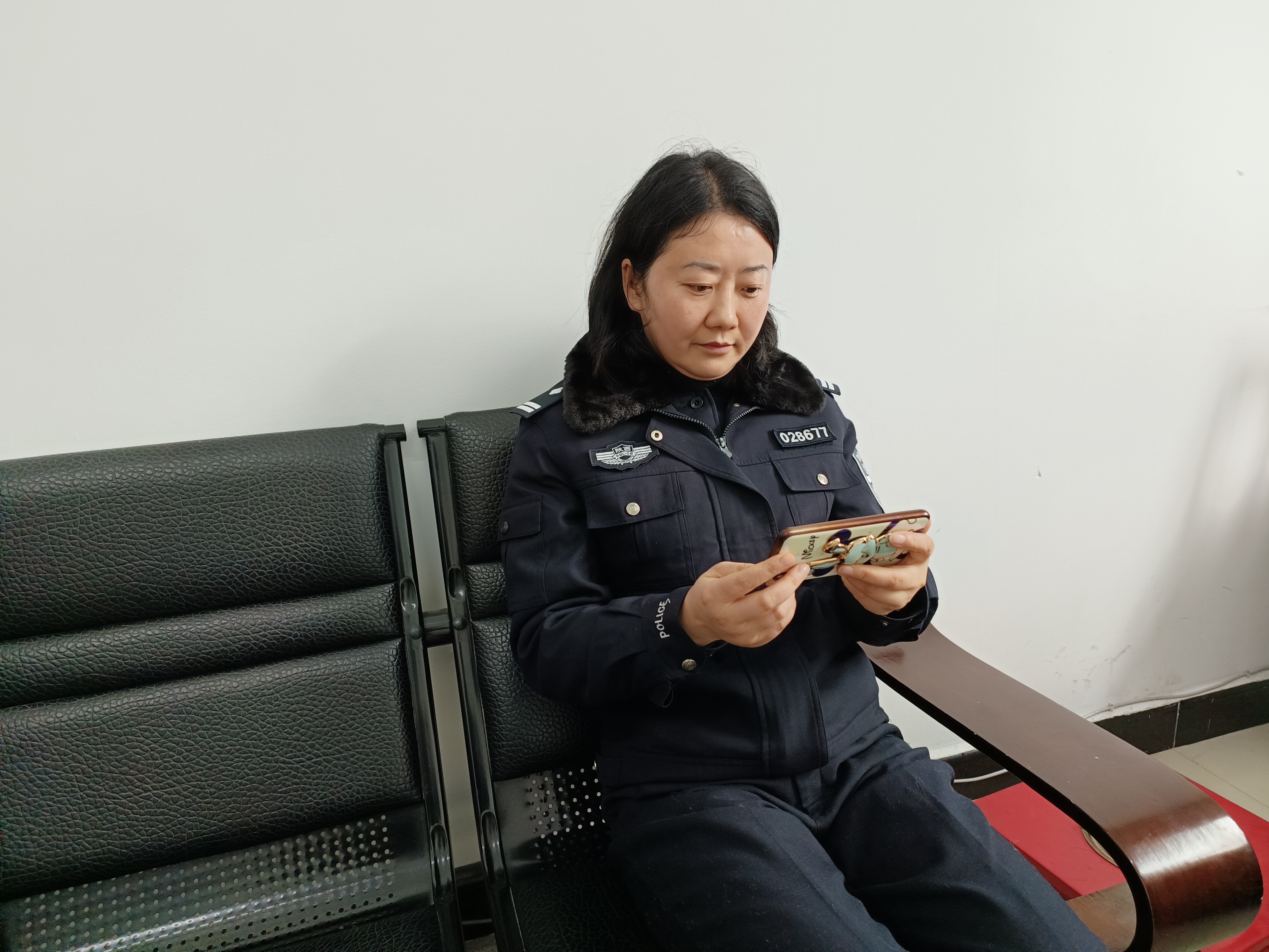 汉阴县公安局森林警察大队多种形式观看《榜样8》