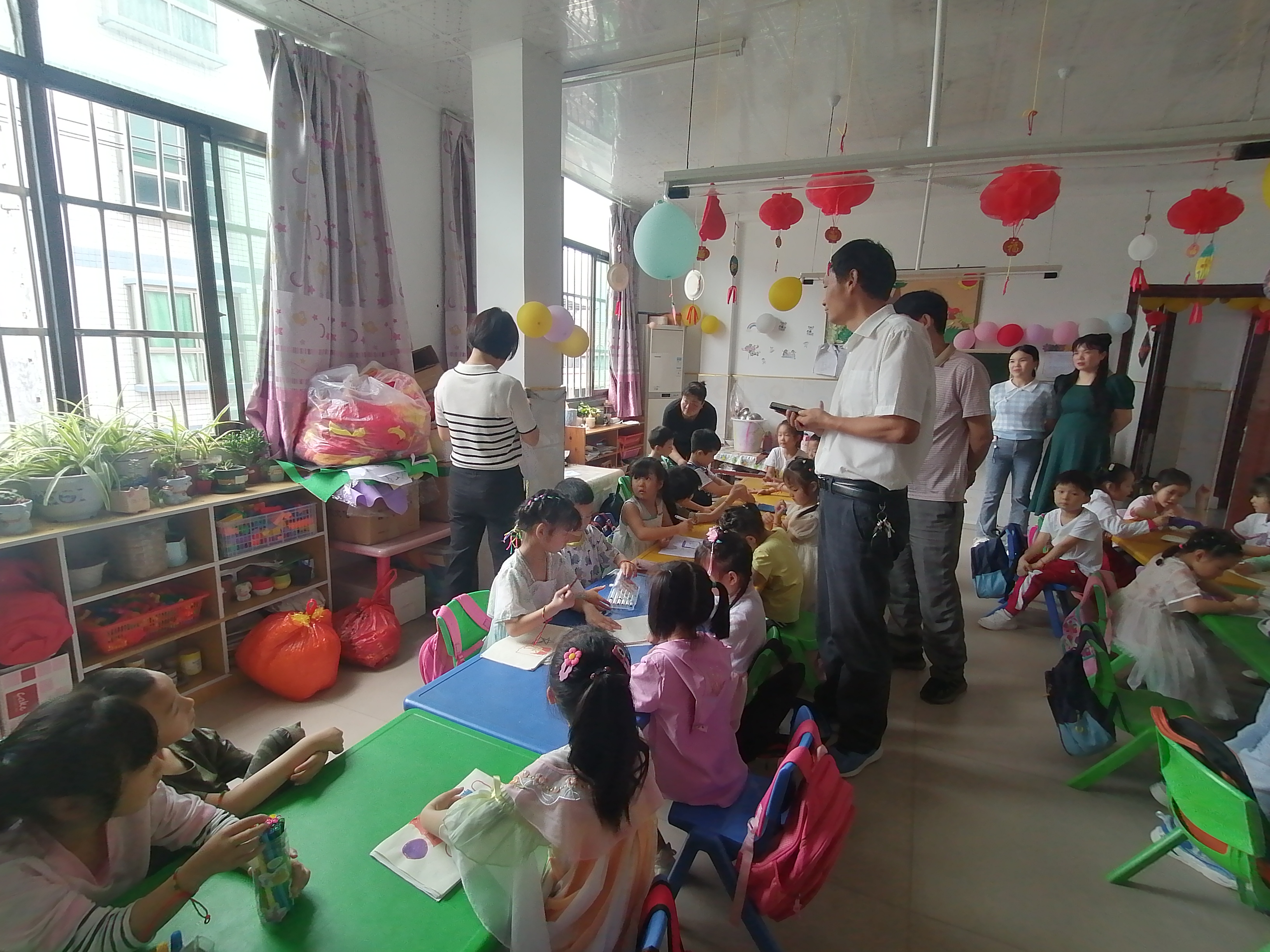 汉阴县涧池镇督学责任区督导组开展幼儿园防小学化专项督导
