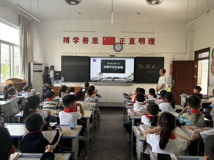 汉阴县实验小学多维发力 筑牢防溺水安全屏障