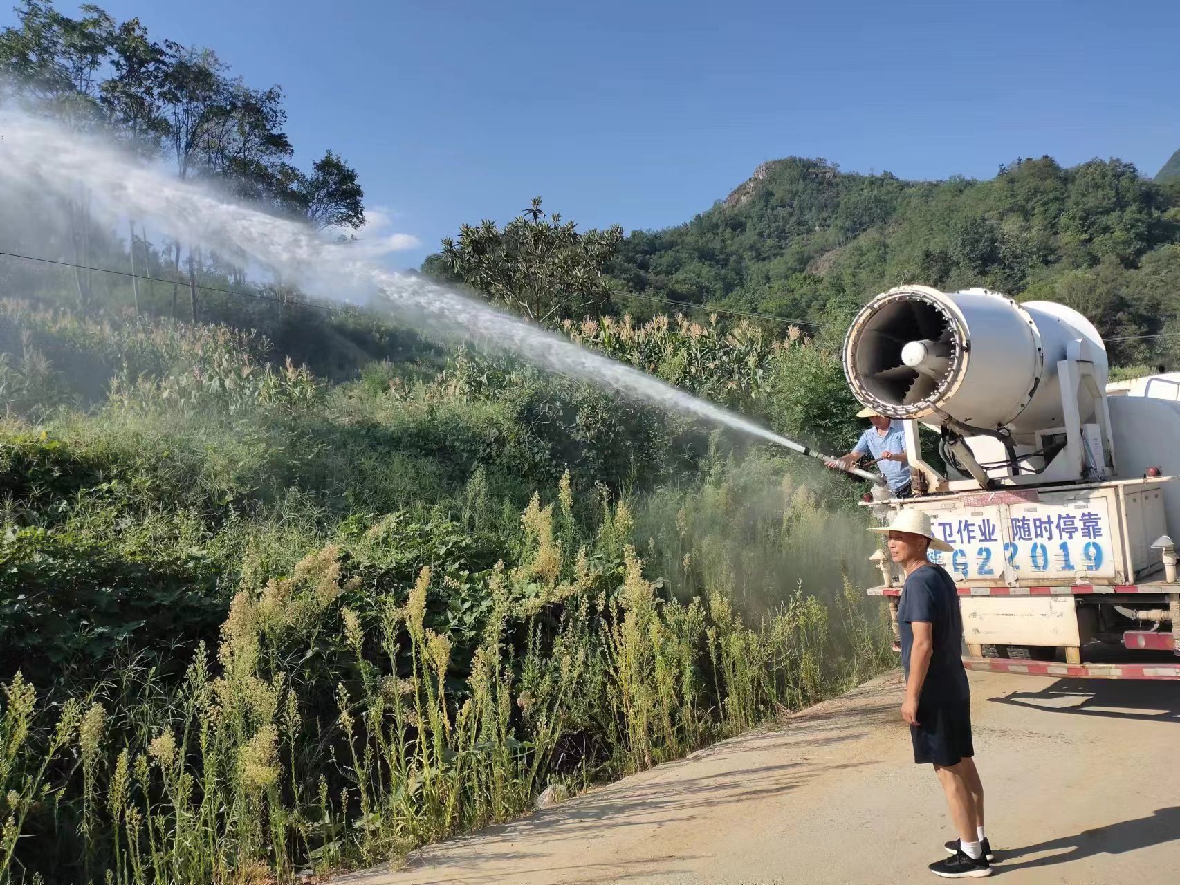 汉阴县城关镇：打好抗旱“主动仗”