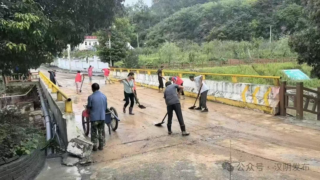 汉阴县积极应对强降雨 干群一心筑牢防汛安全网