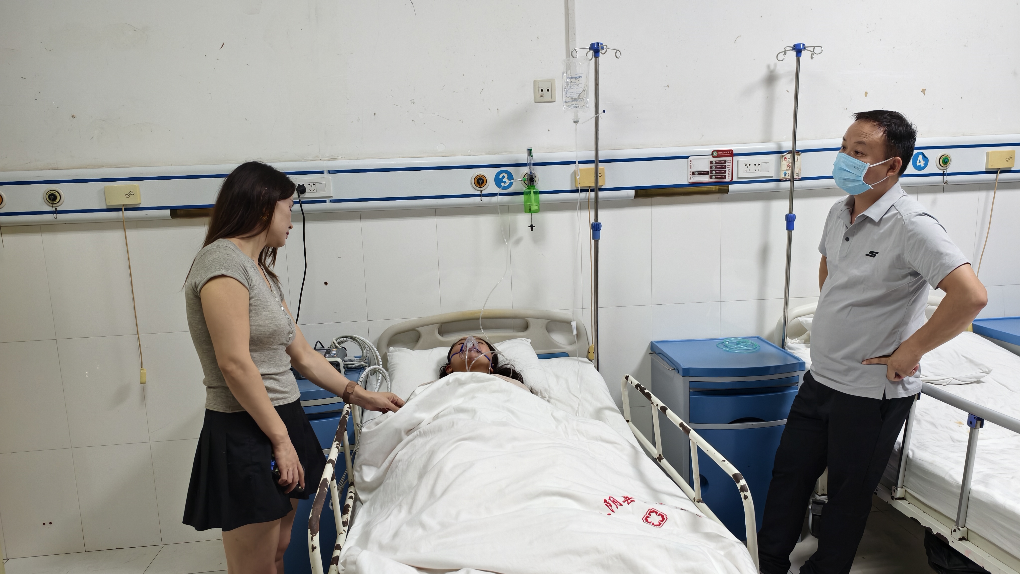 汉阴县职教中心：新生夜晚突发疾病 学校及时救助化险为夷