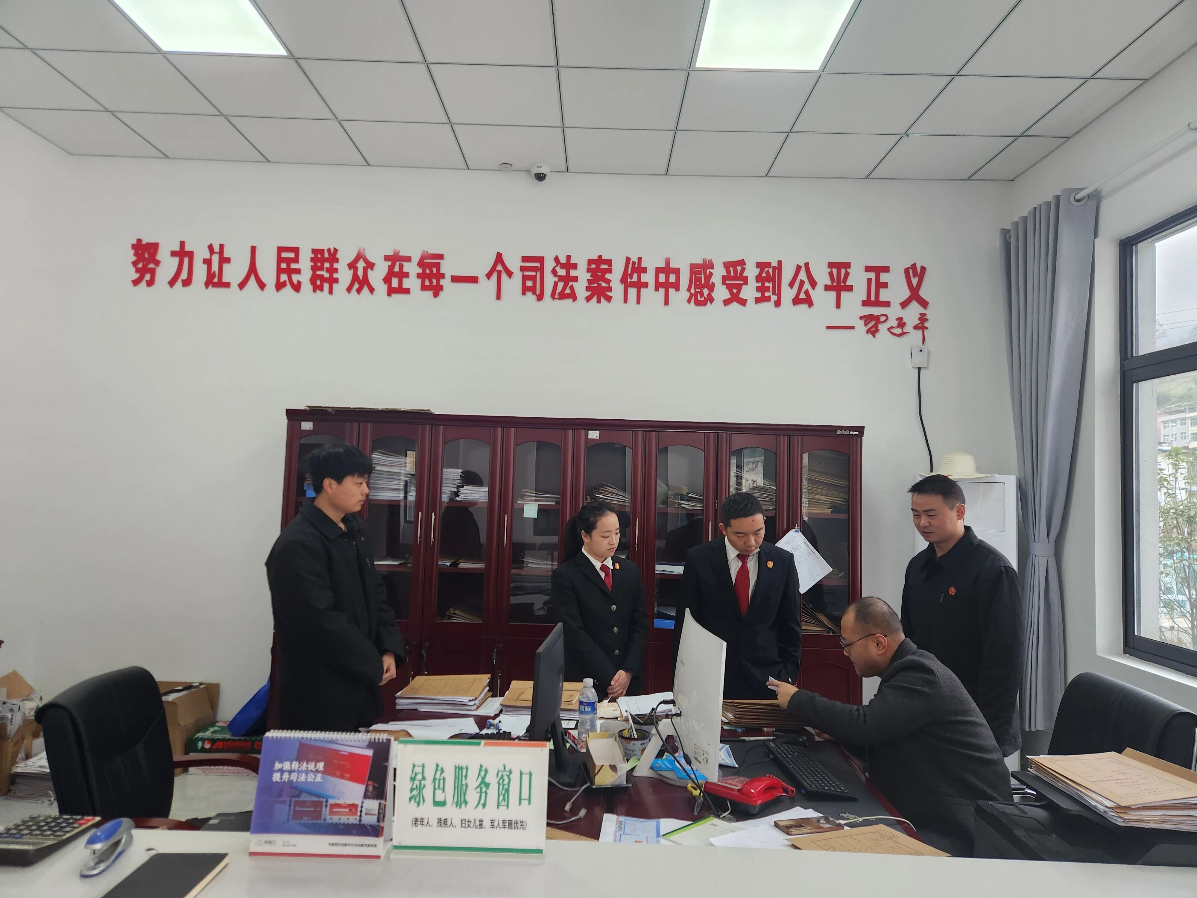 汉阴法院“线上+线下”双线保障 全力护航“一张网”顺畅运行