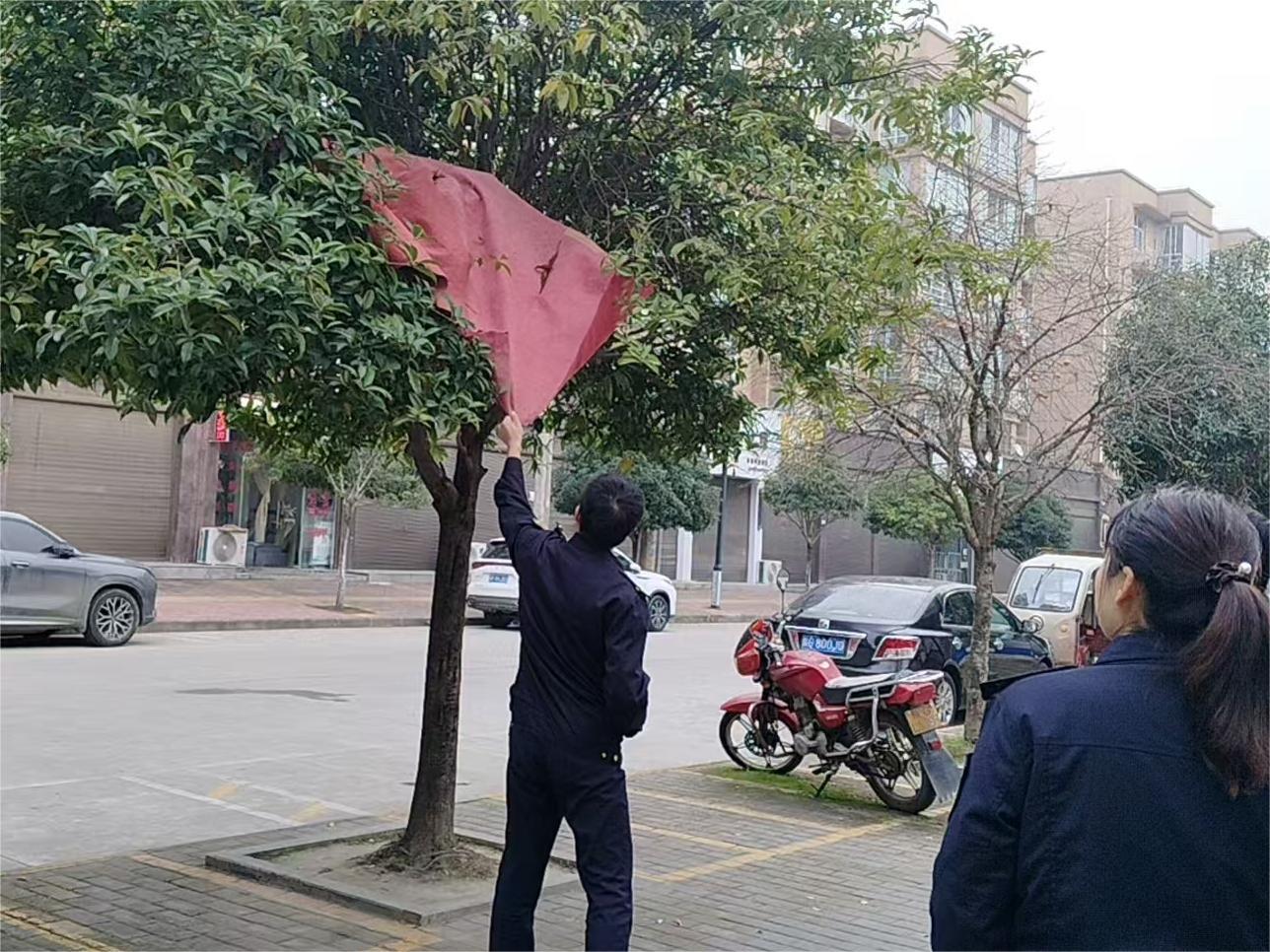 涧池镇综合行政执法队开展市场专项整治行动