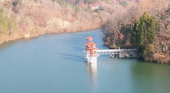 冬韵观音河：波光潋滟晴方好 水鸟翩跹入画来