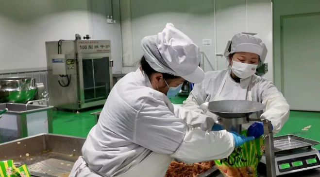 汉阴县禽爪去骨深加工项目顺利试投产