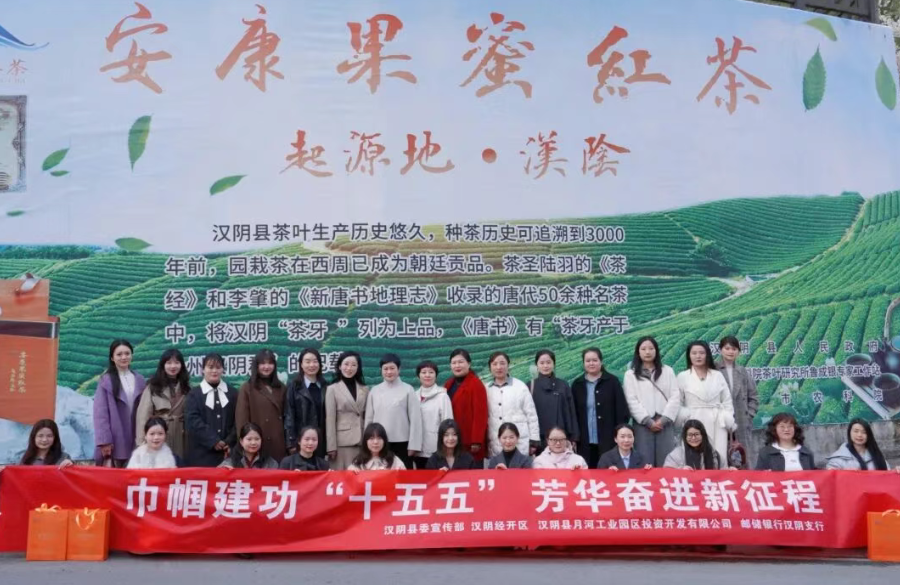 巾帼建功“十五五” 芳华奋进新征程——汉阴经开区开展庆“三八”国际妇女节主题活动