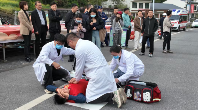 汉阴农商银行2026汉阴乡村跑开展赛前综合演练