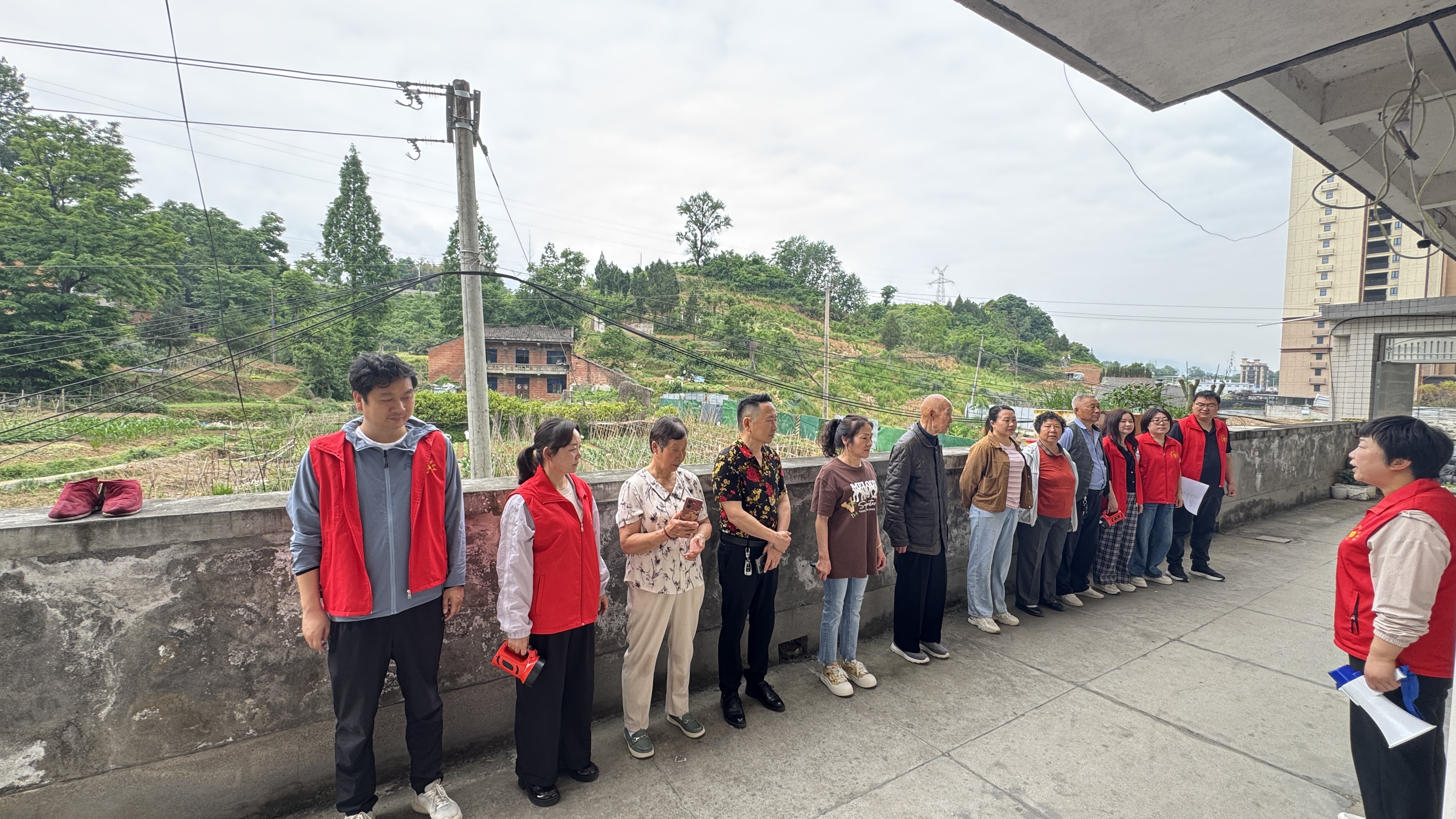 汉阴县城关镇凤台社区：以练为战 筑牢汛期安全防线