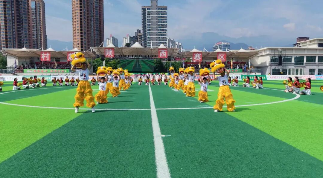 汉阴校园健身操开赛 少年舞者跳出家乡新风采