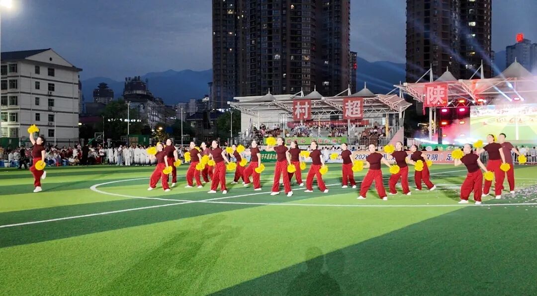 汉阴县直机关B组健身操舞比赛圆满举行