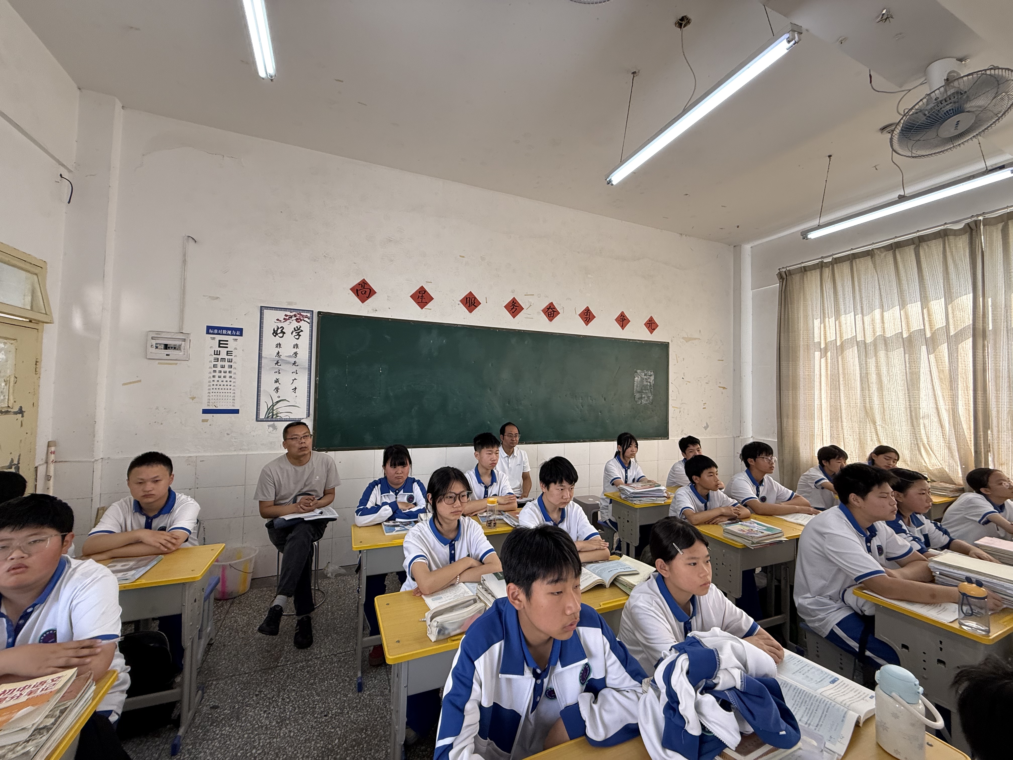 汉阴县初级中学开展教学督导专项工作