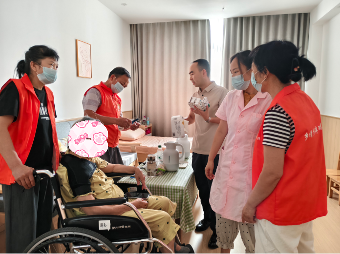 汉阴县城关镇月南区域养老服务中心守护夕阳保平安