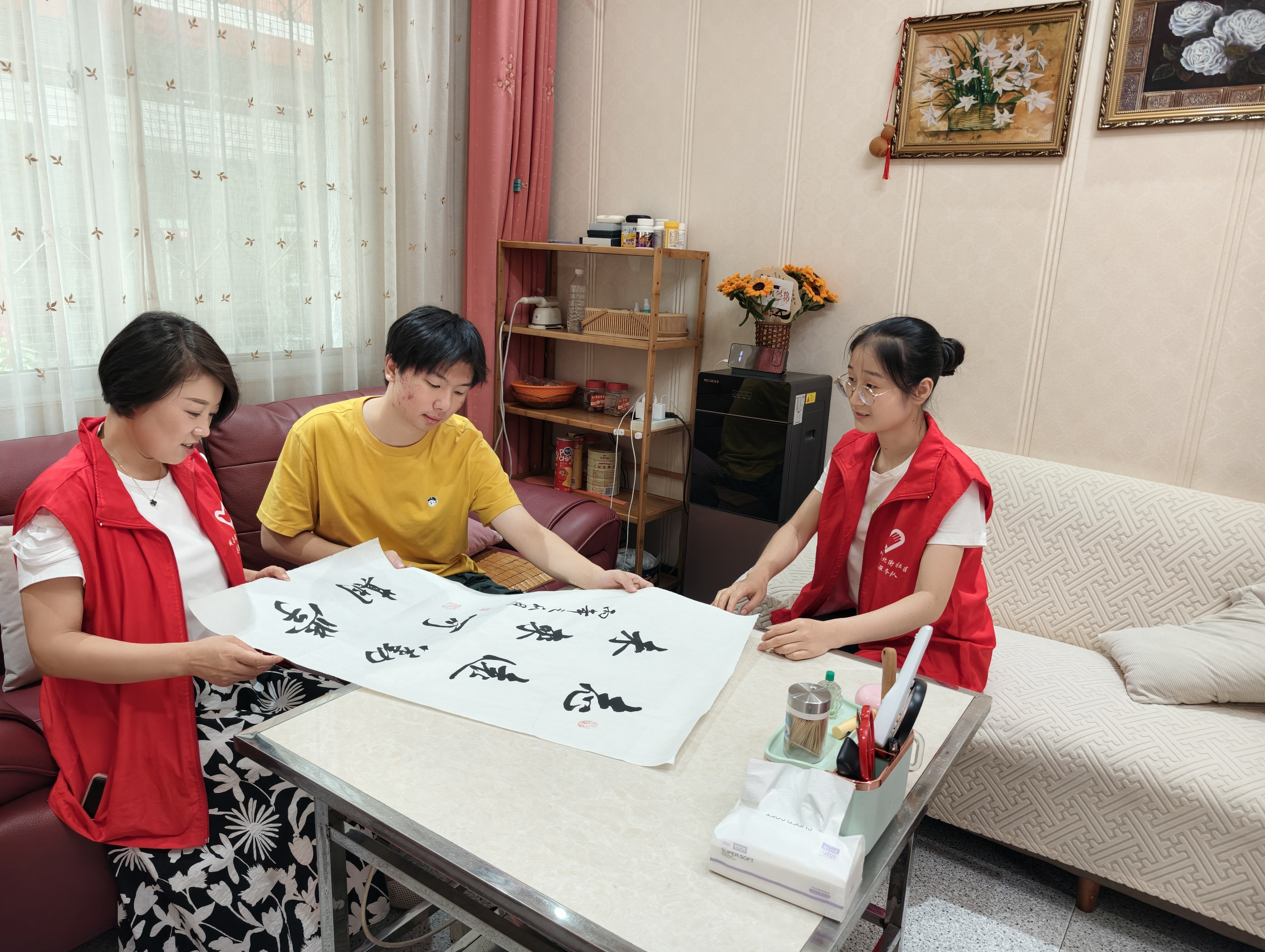 汉阴县城关镇北街社区：墨香扬新风 逐梦向未来